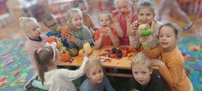 Dzień Dyni … - czyli wesołe zabawy przedszkolaków w Jedyneczce